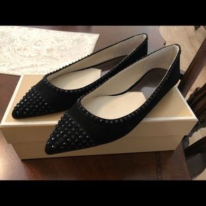 MICHAEL Michael Kors Arabella Suede Point-toe Flat